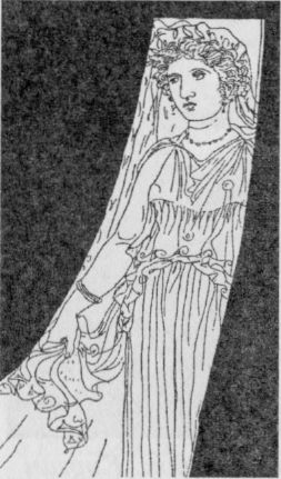 Изображение боги ни на пластине из слоновой кости. Курган Куль-Оба. IV в. до н. э. Изображение боги ни на пластине из слоновой кости. Курган Куль-Оба. IV в. до н. э.