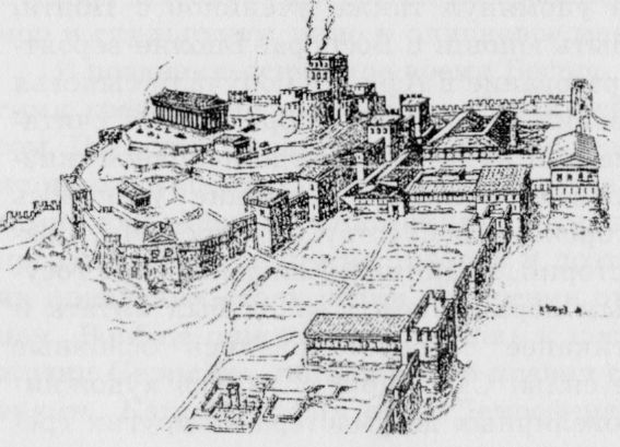 Акрополь Пантикапея. Реконструкция В.П. Толстикова Акрополь Пантикапея. Реконструкция В.П. Толстикова
