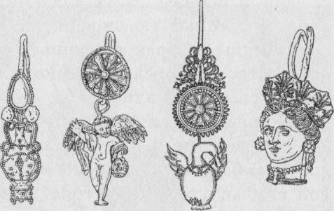 Золотые серьги. Пантикапей. IV—III вв. до н. э. Золотые серьги. Пантикапей. IV—III вв. до н. э.