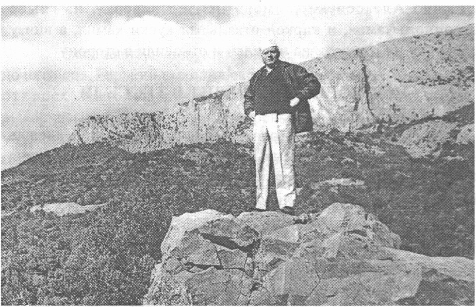 И.С. Козловский на горьковском камне. 1969 г